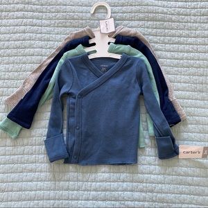 Carter’s little baby basics front button shirts